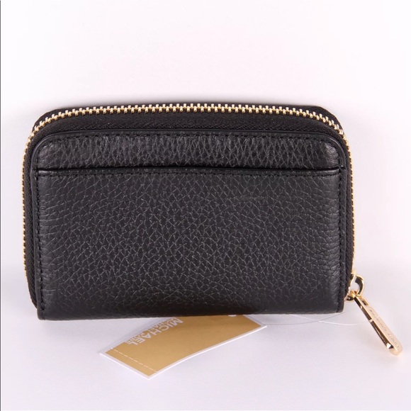 Michael Kors FULTON Leather Zip Around Coin Purse - Picture 8 of 8
